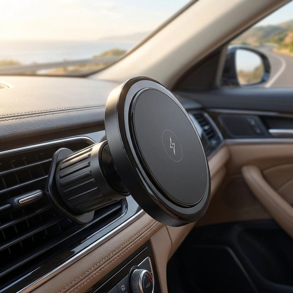 Music-Reactive Wireless Car Charger