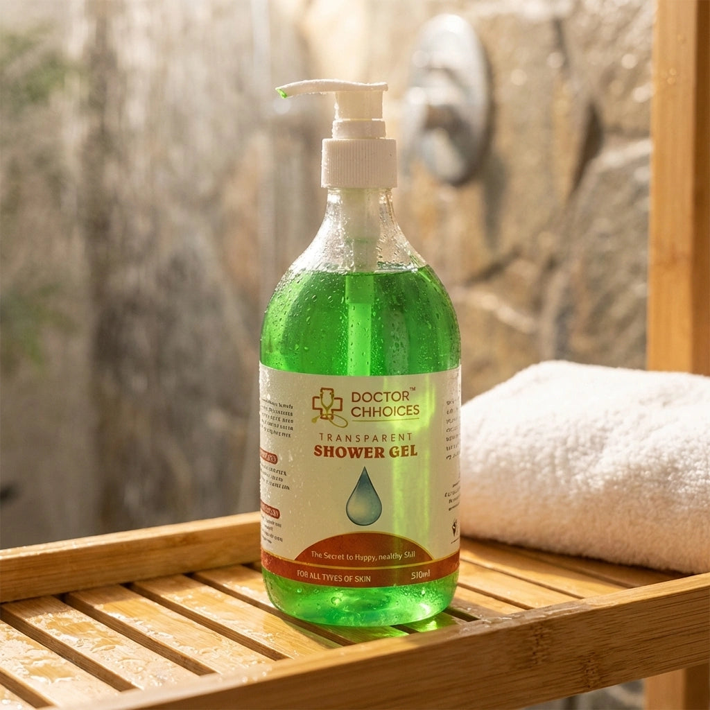 Transparent Shower Gel Pump