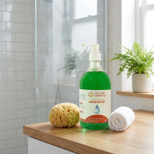 Transparent Shower Gel Pump