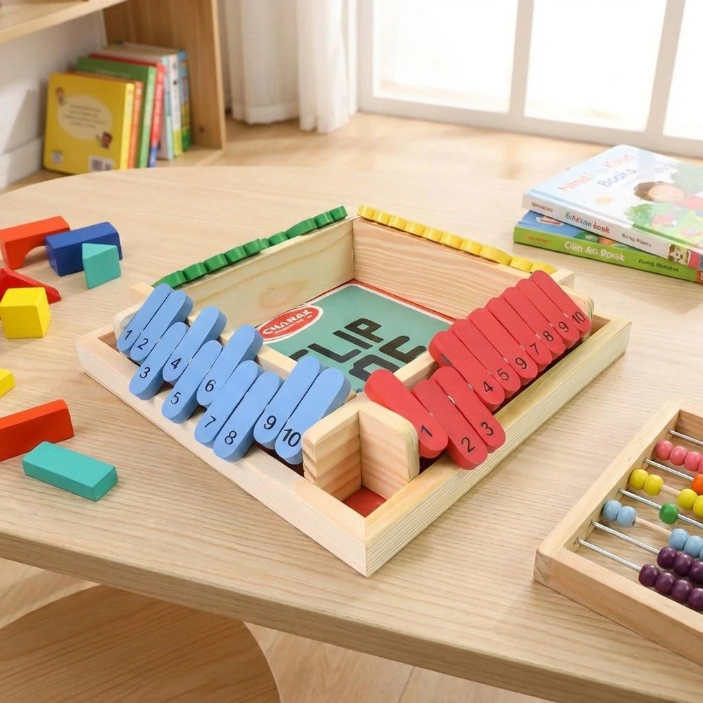 Wooden shut the box game - factorybuy – FactoryBuy