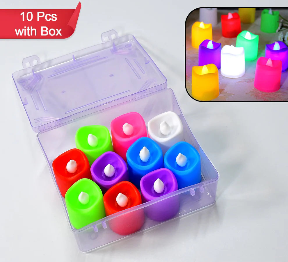 Led tealight candle set