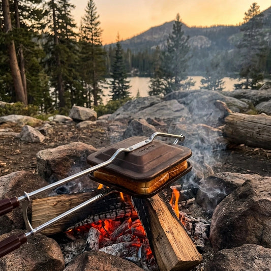 Flame-Based Sandwich Toaster