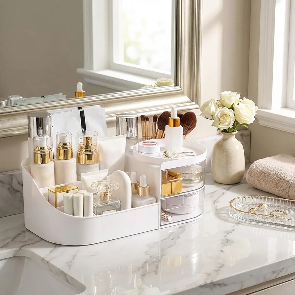 Plastic Vanity Storage Box