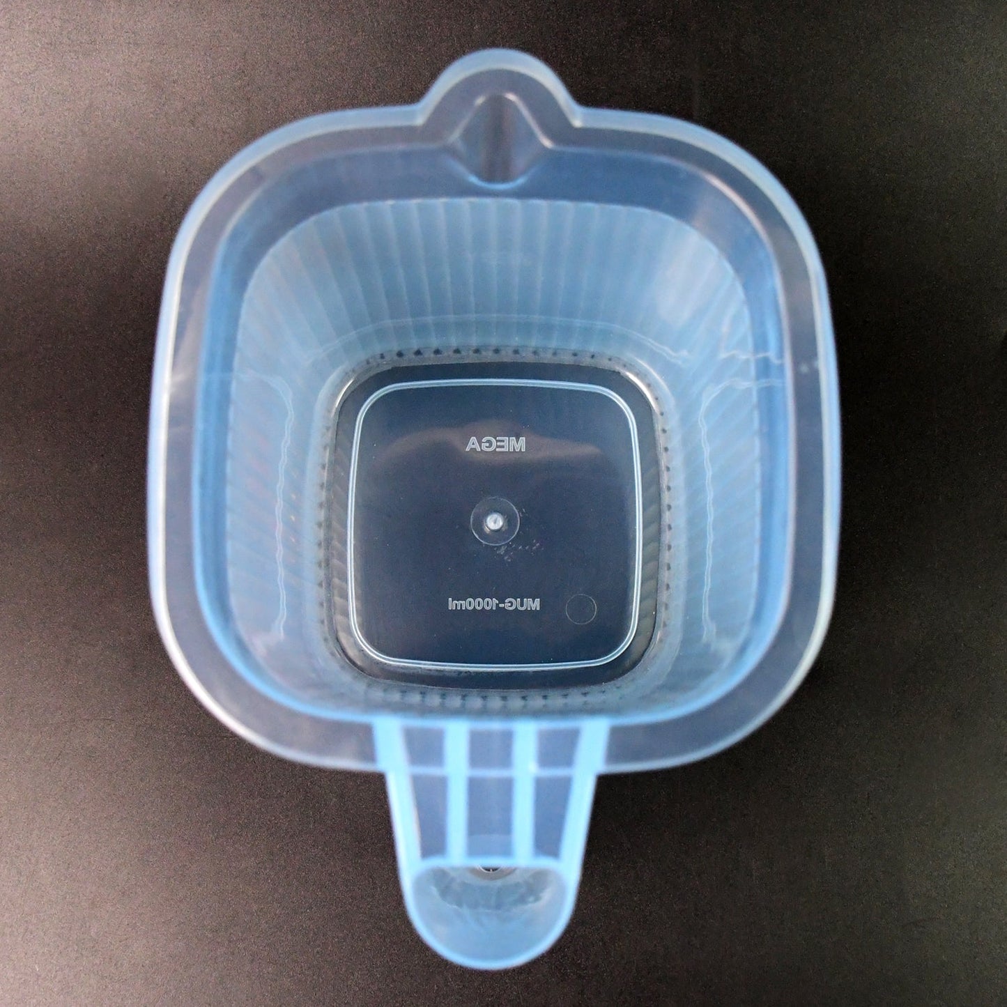 Transparent Plastic Bath Mug