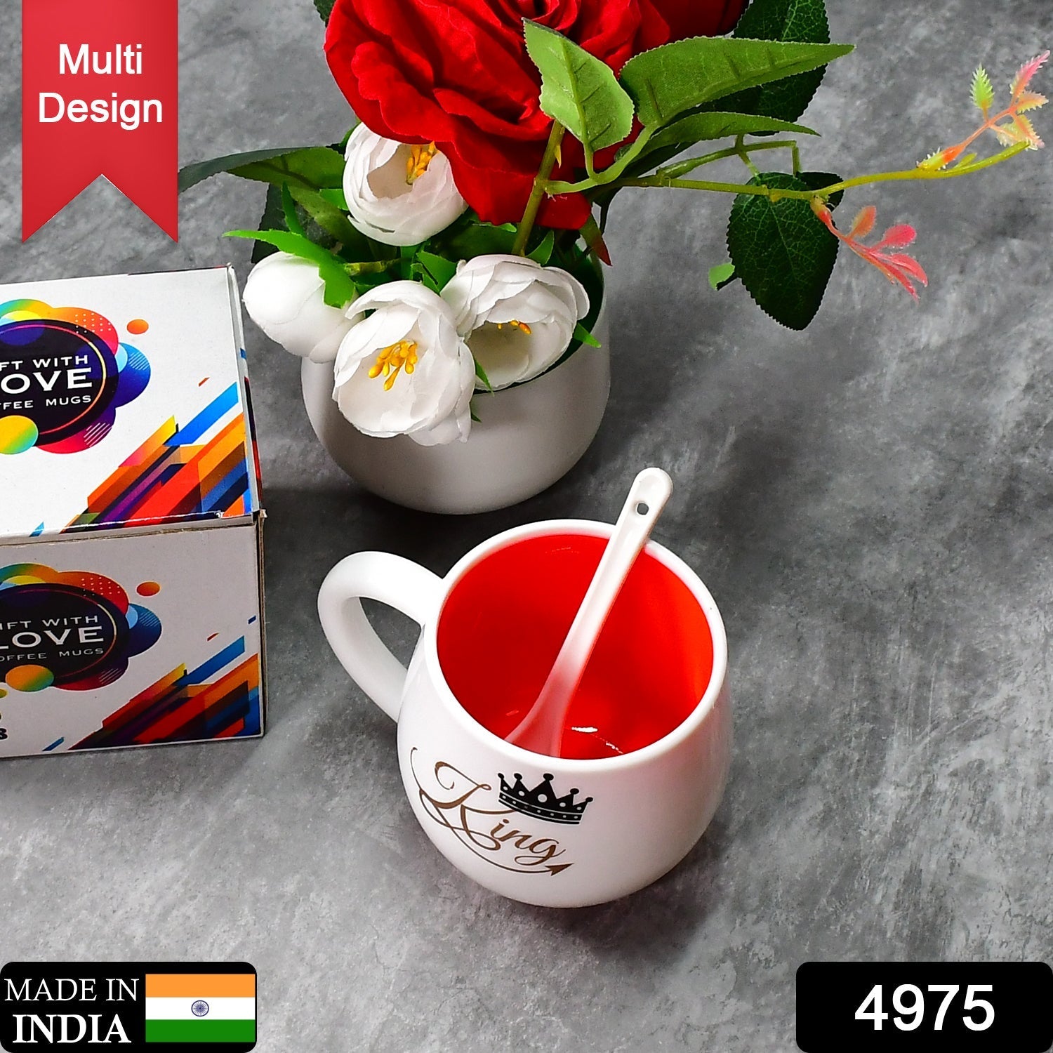 Premium Ceramic Coffee Mug Gift Set