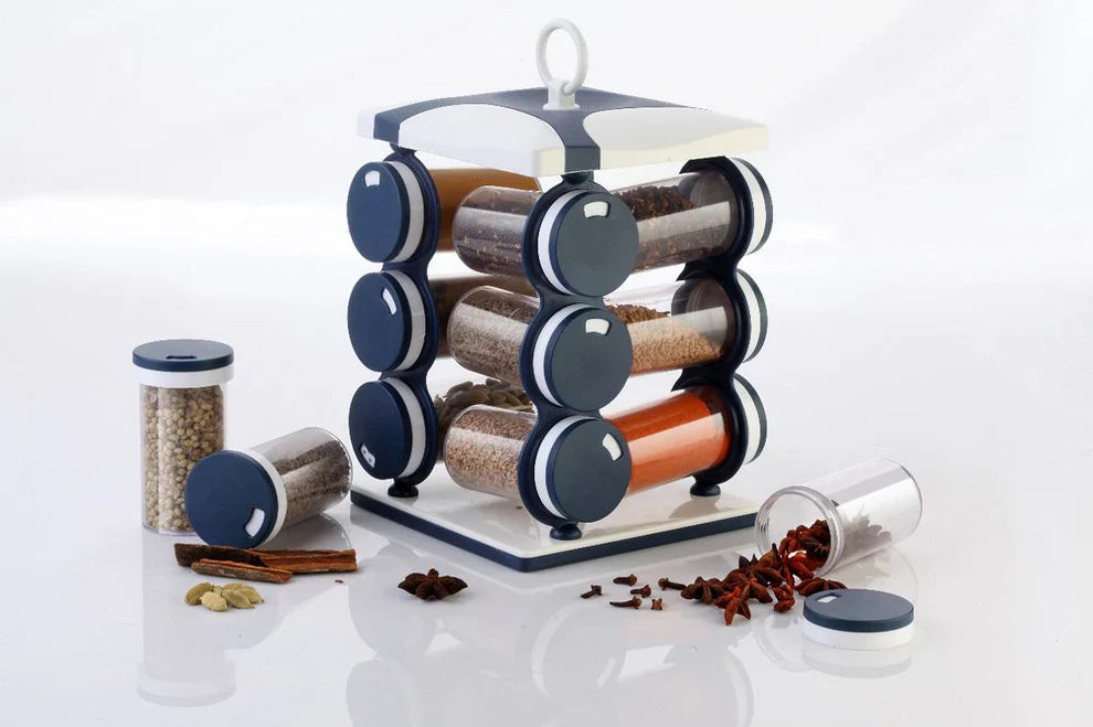Best 12 pcs revolving spice rack - organizers | 2025 | fast shipping