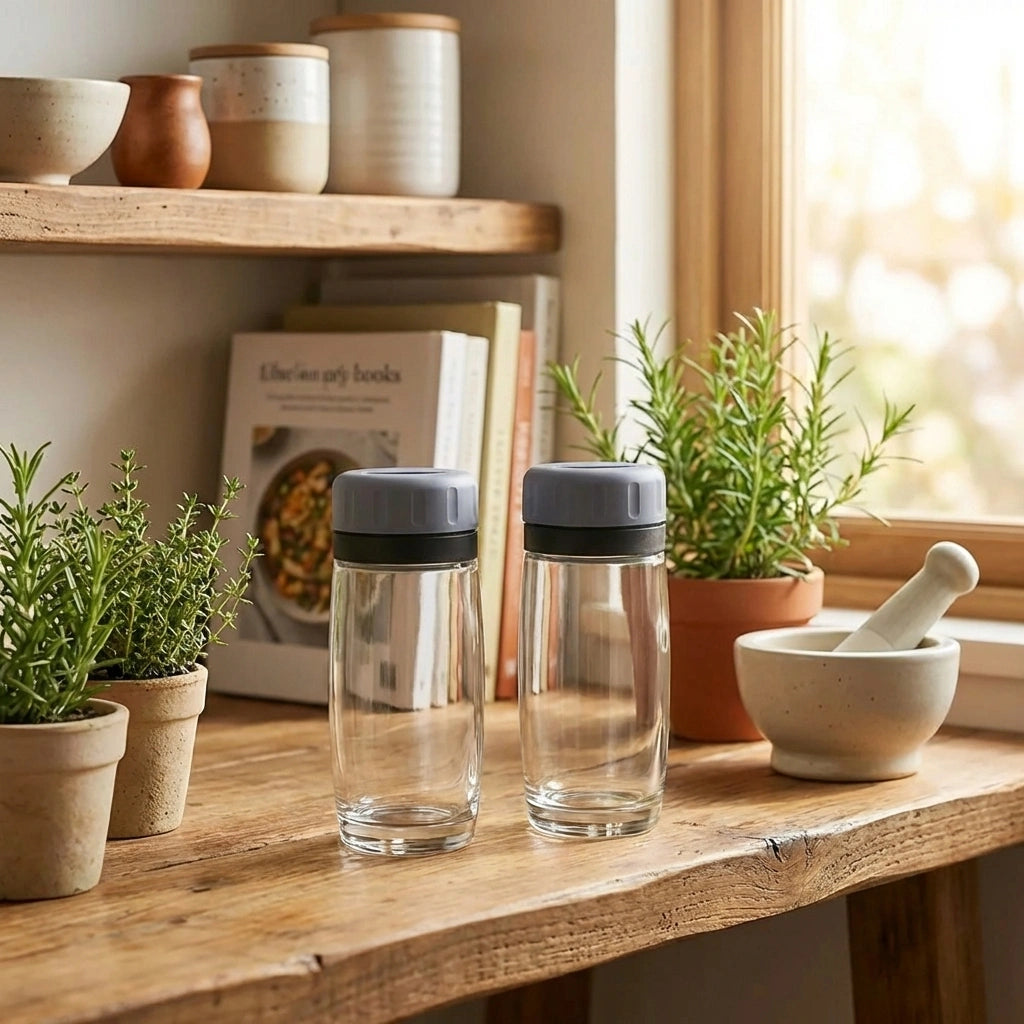 Acrylic Salt Pepper Shakers