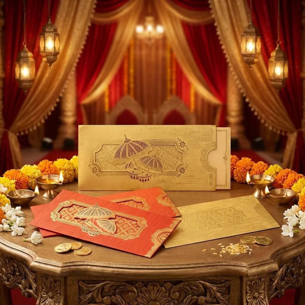 Wedding Gift Envelopes Pack Of 10 Pcs