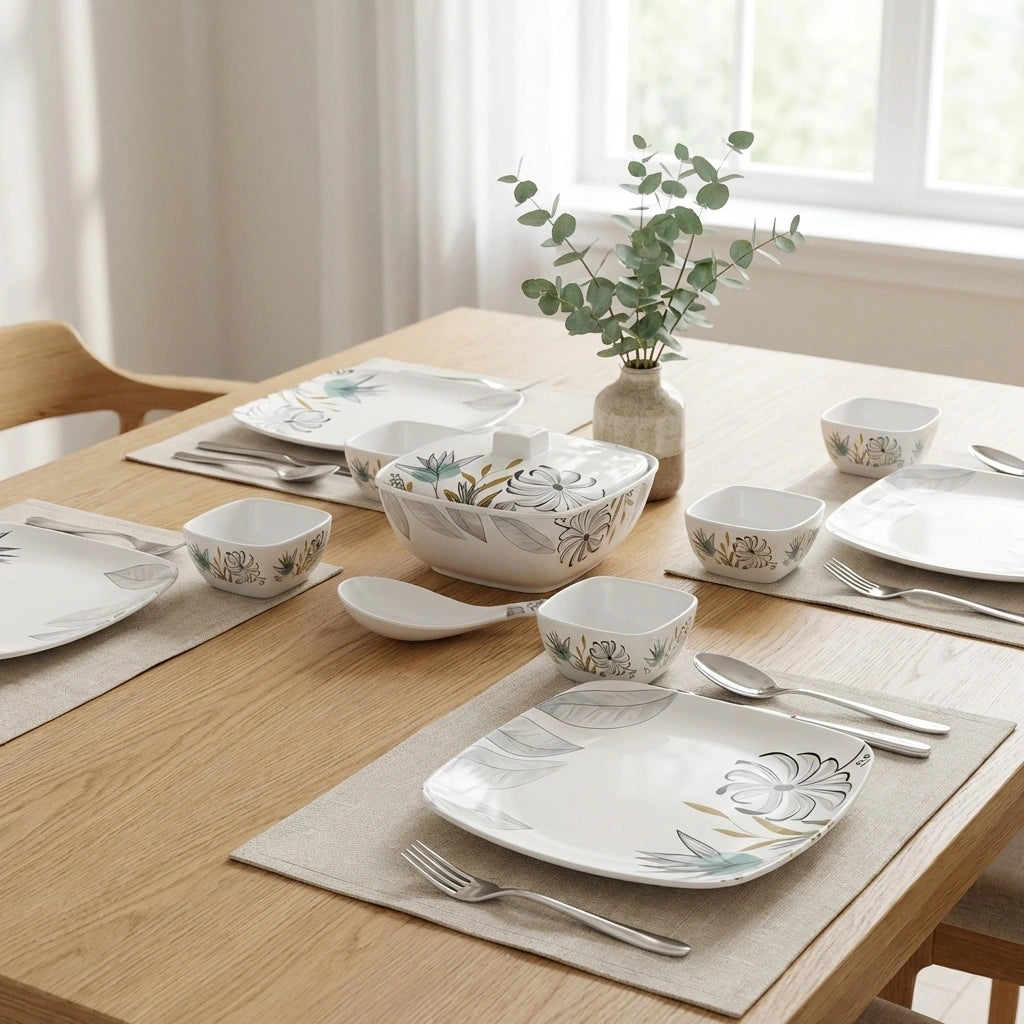 11-Piece Dinner Set with Donga