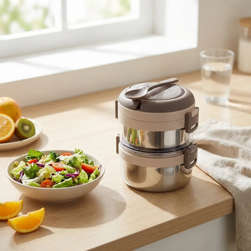 Ganesh Cresta Food Insulated Airtight Leak-proof Lunch Box