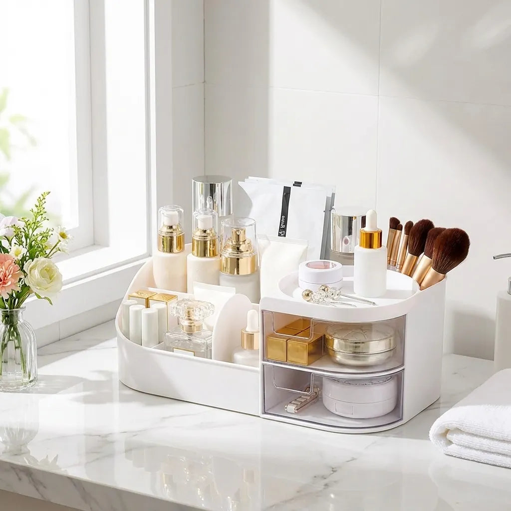 Plastic Vanity Storage Box