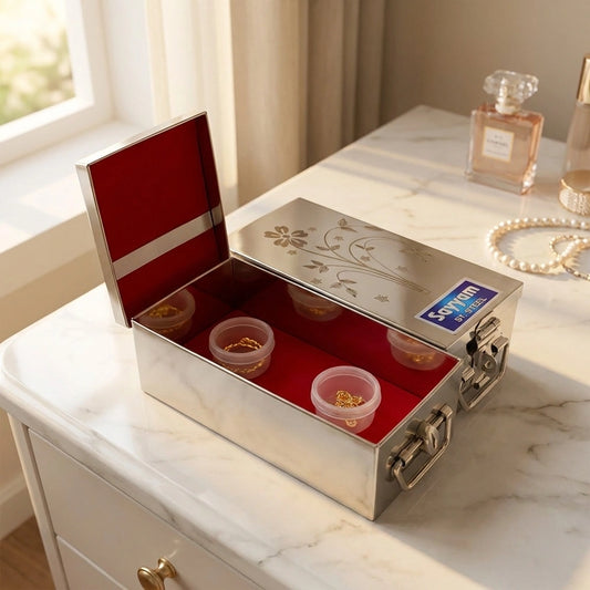Luxury Jewelry Box with Lock