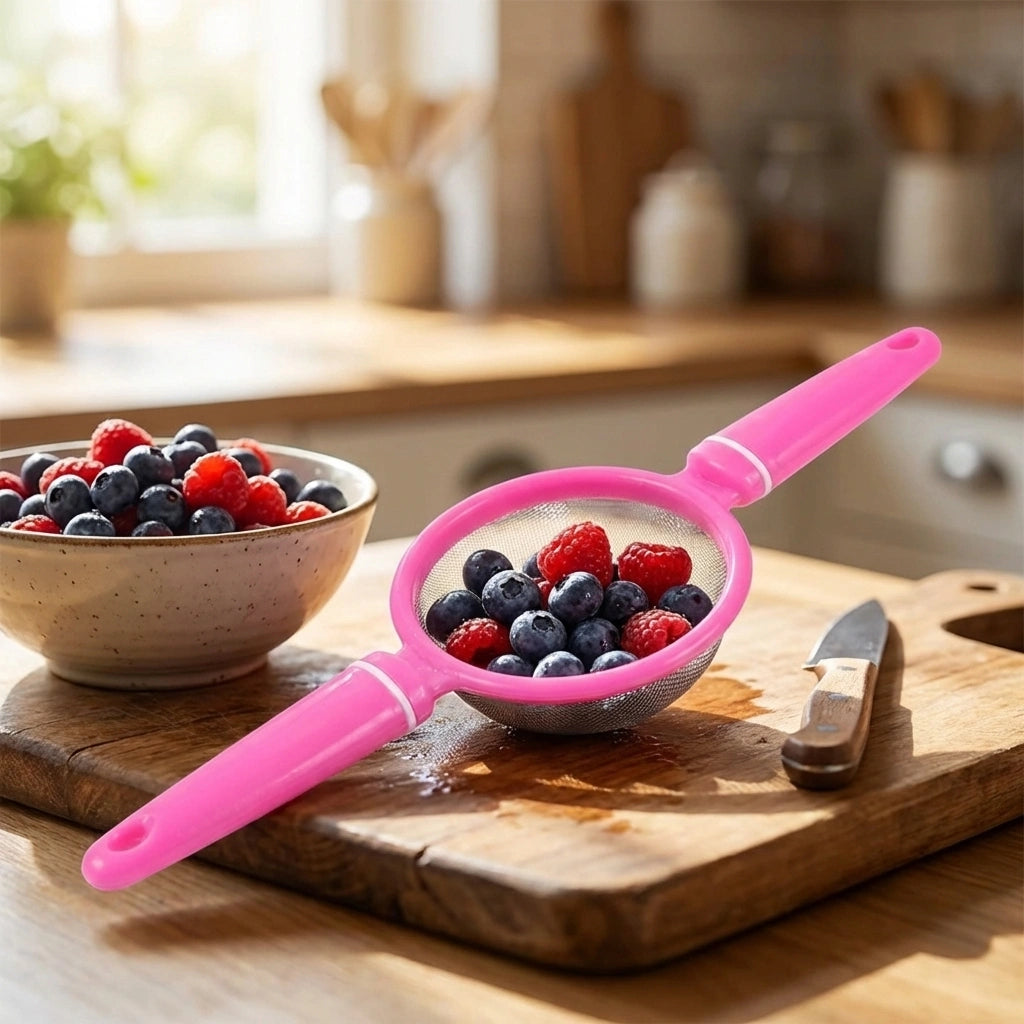 12-Pack Plastic Strainer Set
