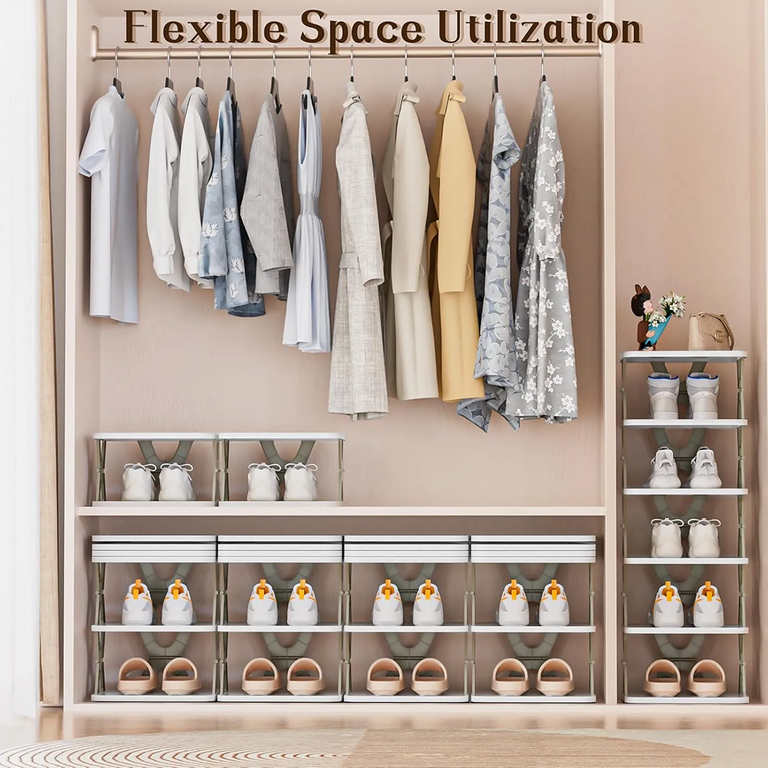 Smart Foldable Shoe Rack