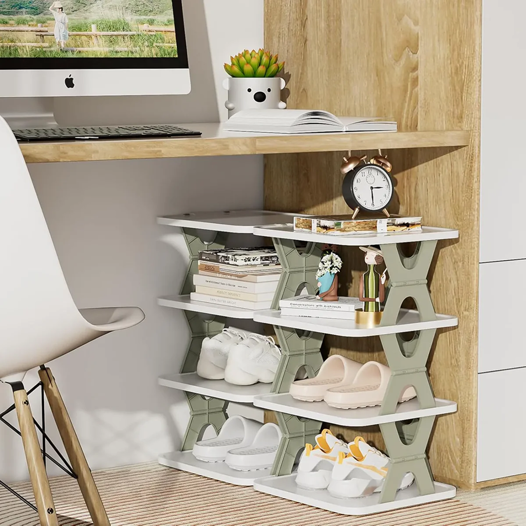 Smart Foldable Shoe Rack