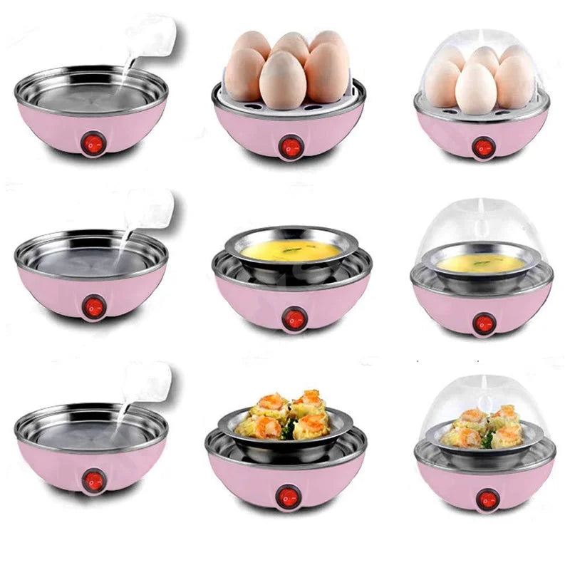 Electric egg boiler steamer
