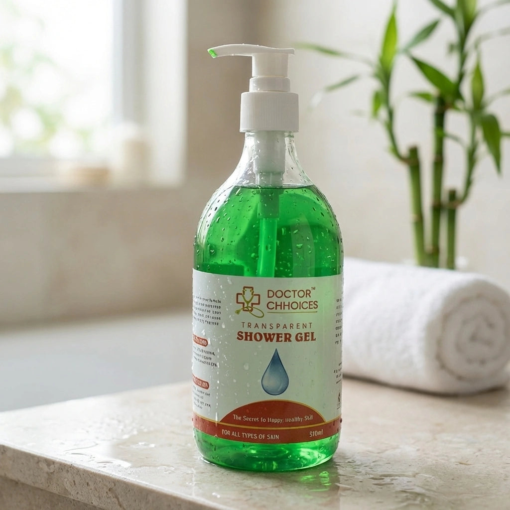 Transparent Shower Gel Pump