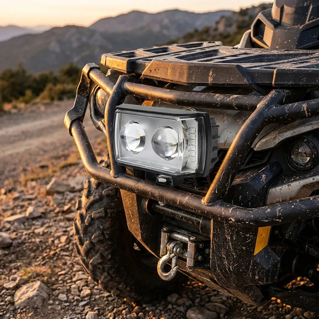 6 Mode Led Spotlight Universal Mini Fog Light