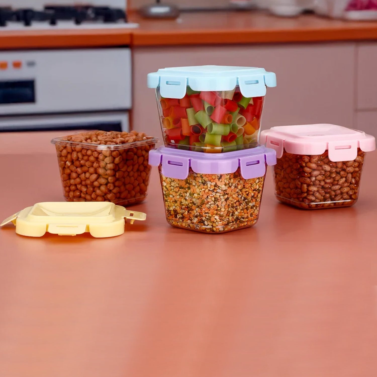 Plastic Food Storage Containers With Lid