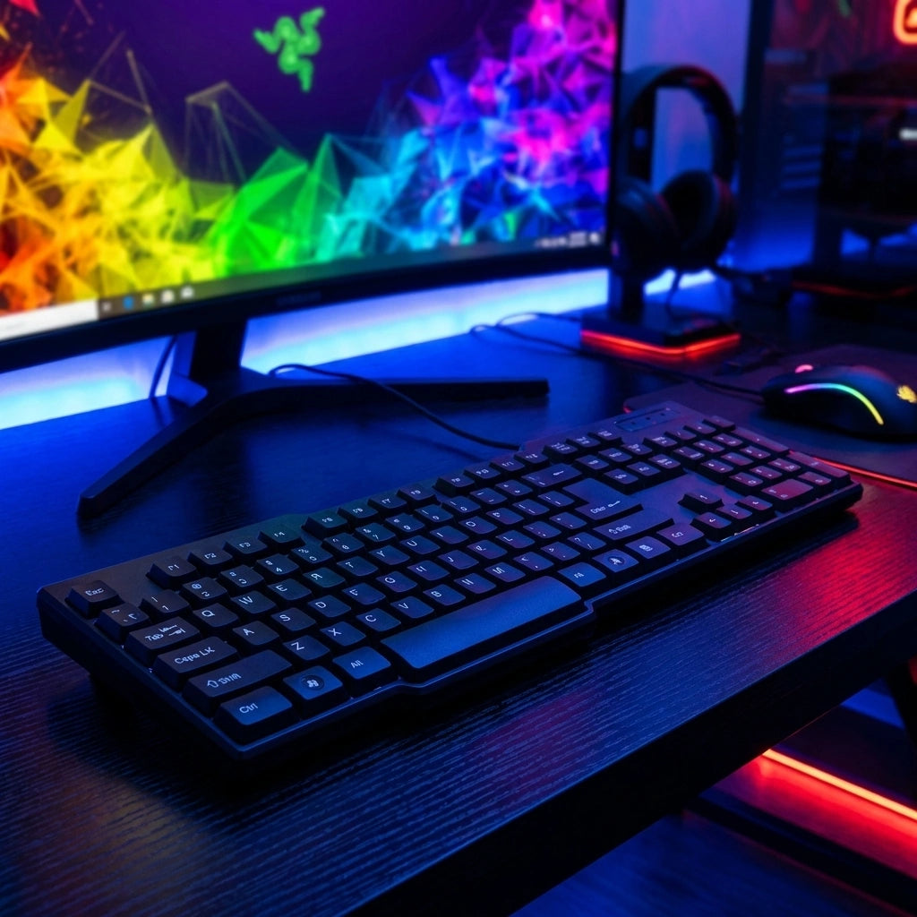 Wired USB Keyboard 104 Keys