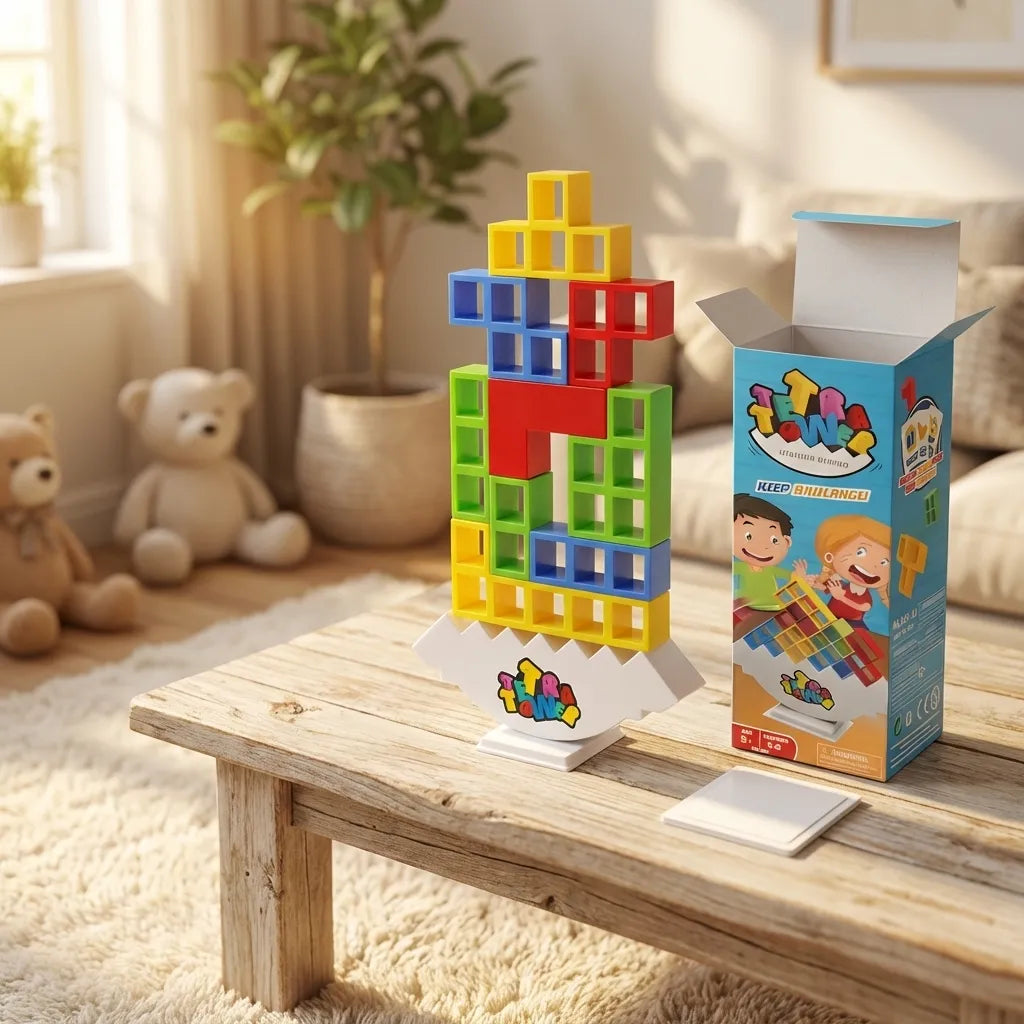 3D Tower Game for Kid