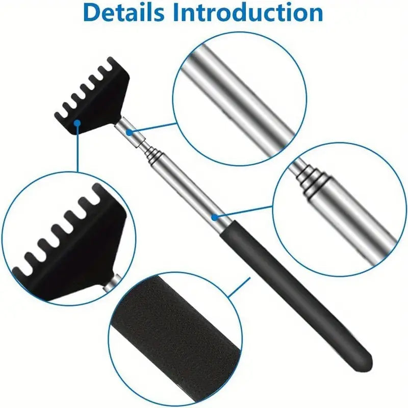 Magic extendable back scratcher