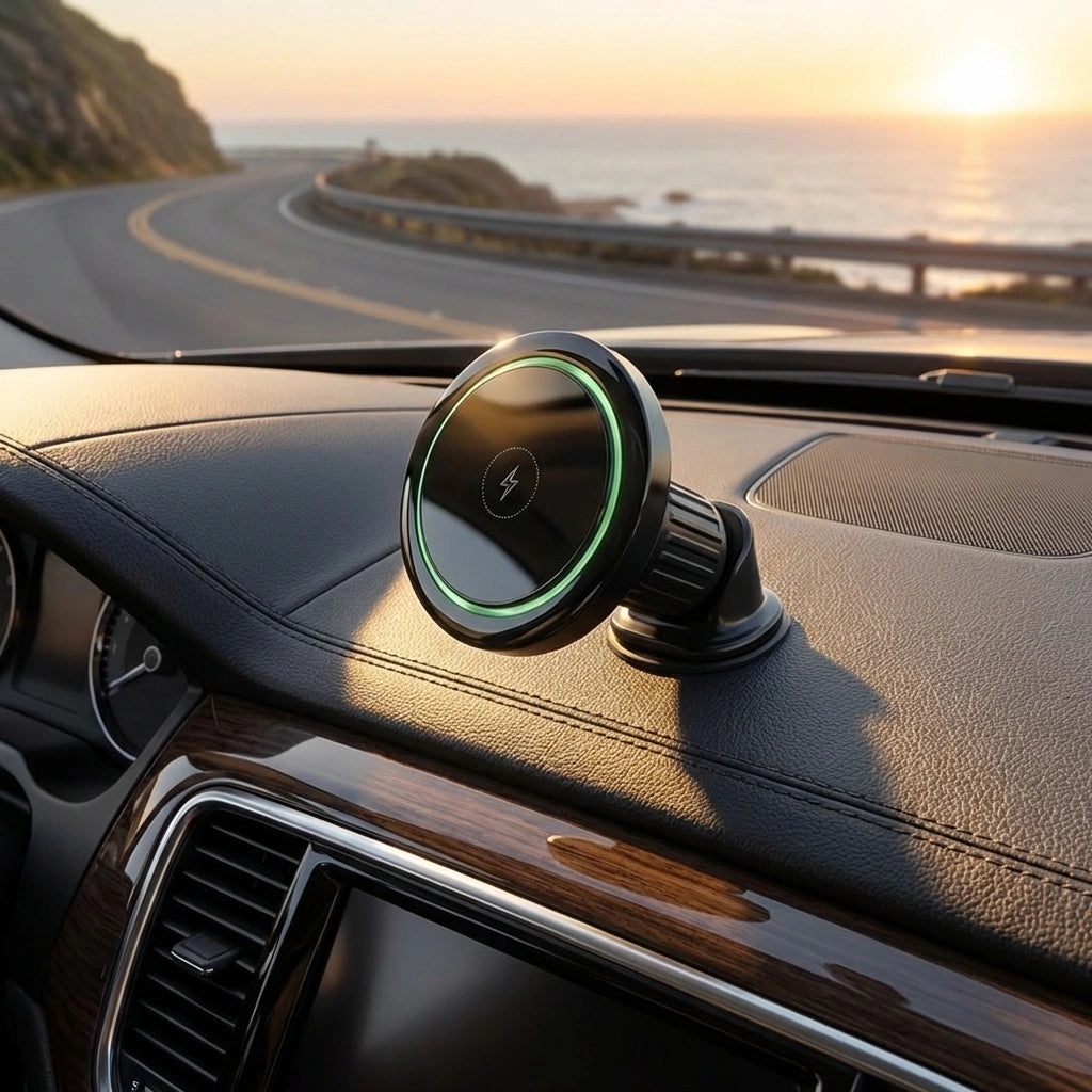Music-Reactive Wireless Car Charger