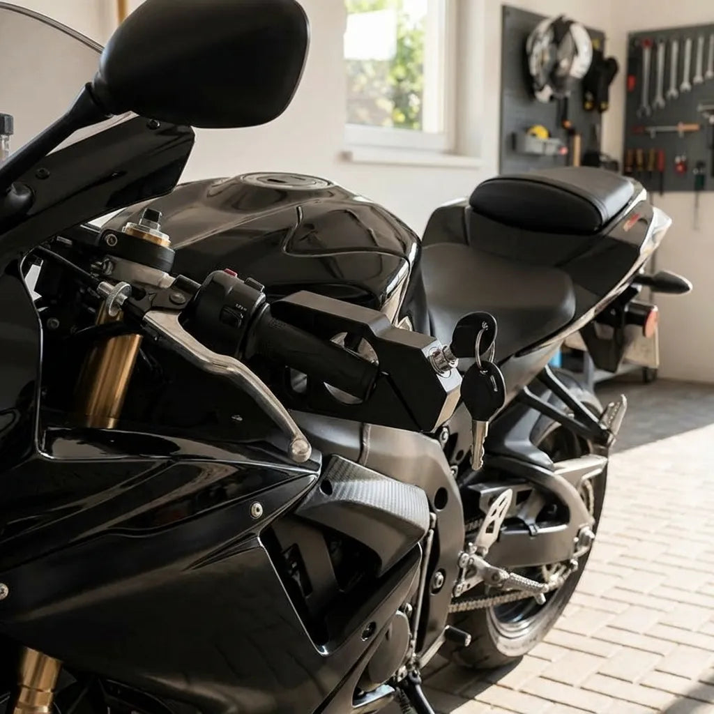 Motorcycle Grip Lock