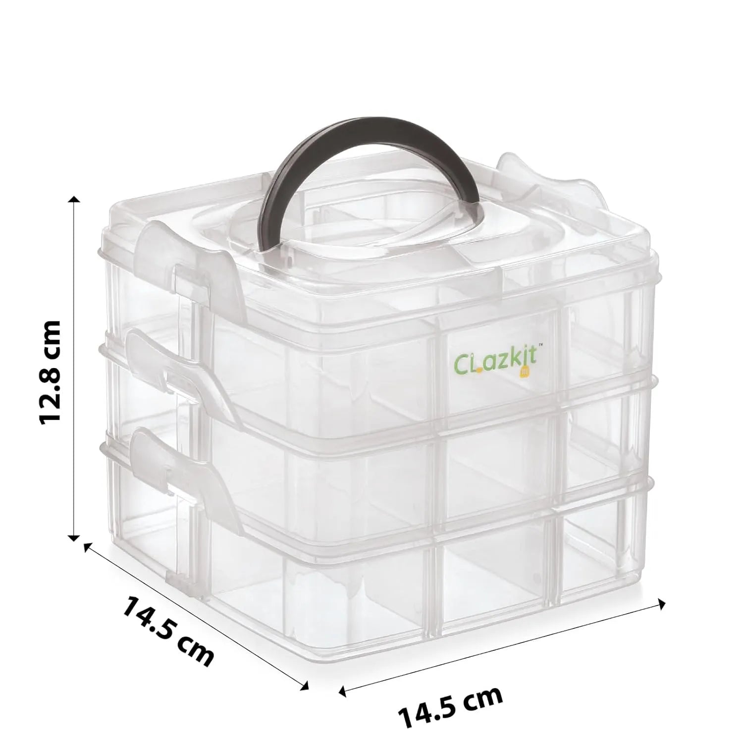 Best 18 grid transparent jewelry organizer - household storage containers | 2025 | fast shipping