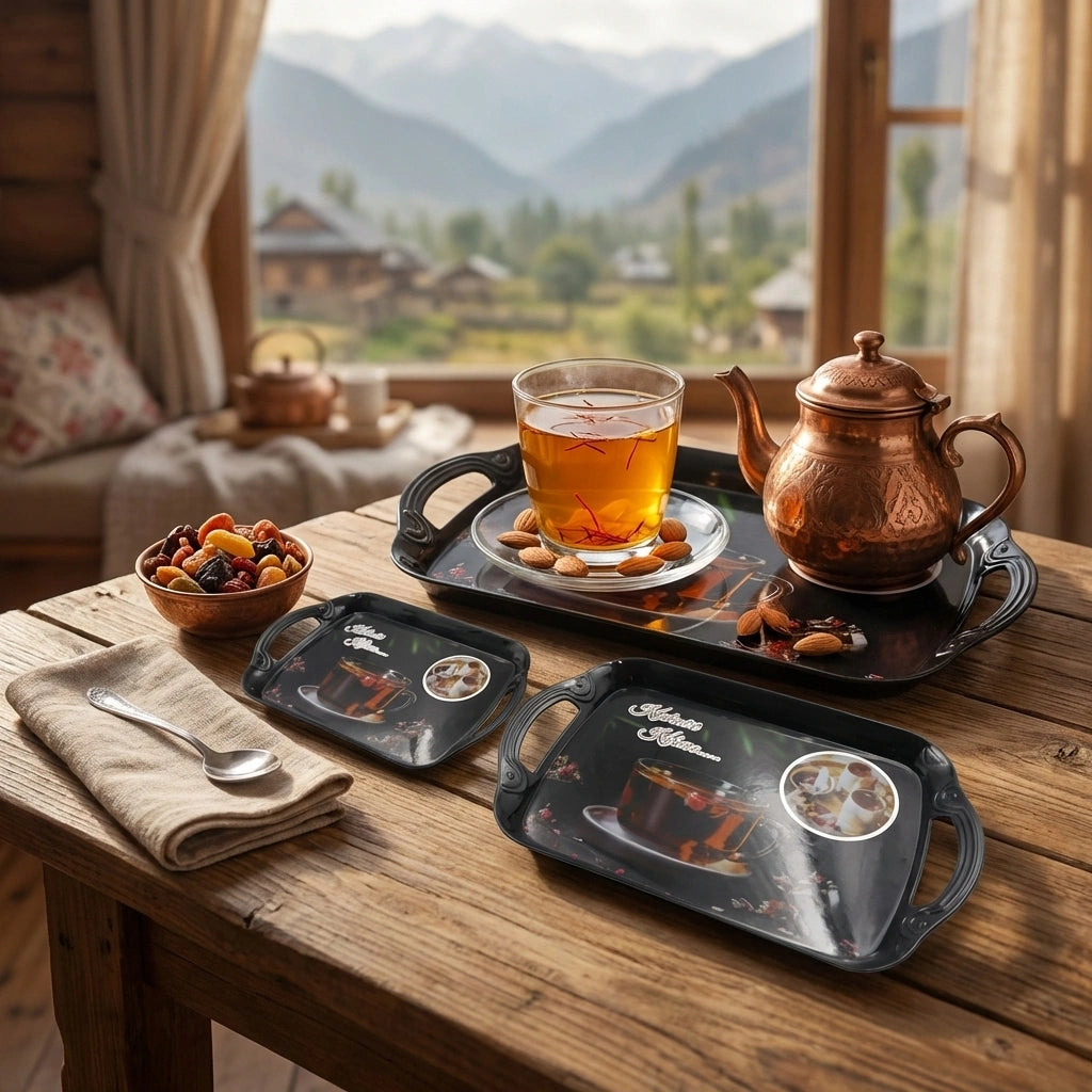 Melamine Serving Tray Set Of 3
