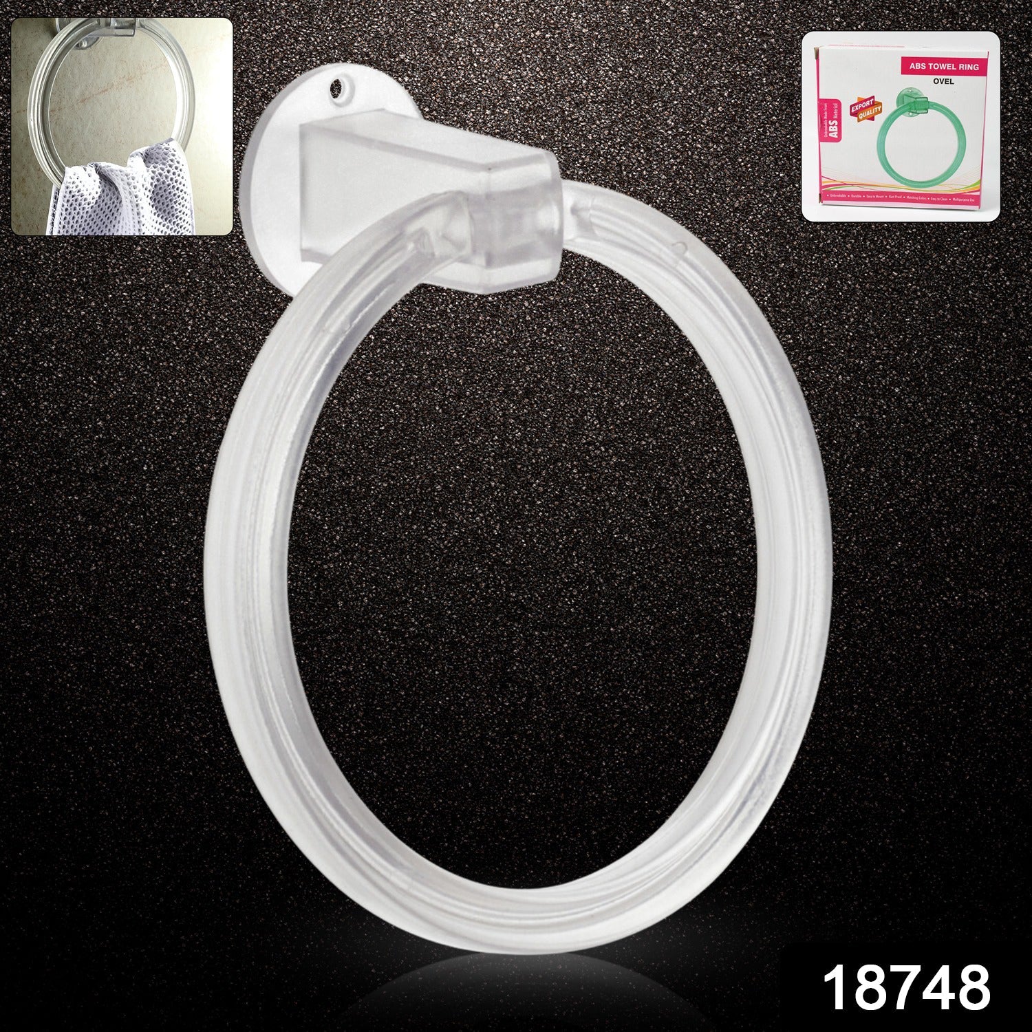 ABS Wall Towel Ring