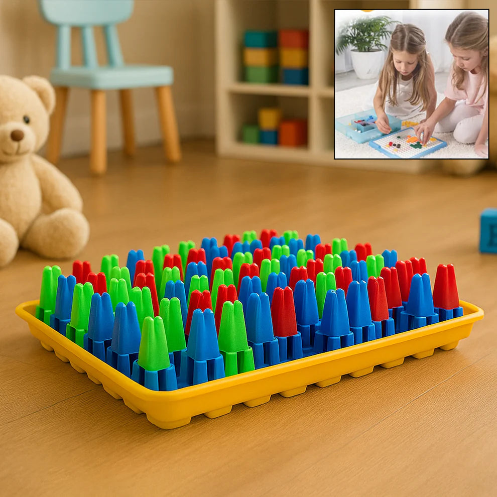 Color crush puzzle game board