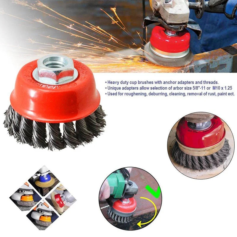 Best twisted wire cup brush - grinding wheels & points | 2025 | fast shipping