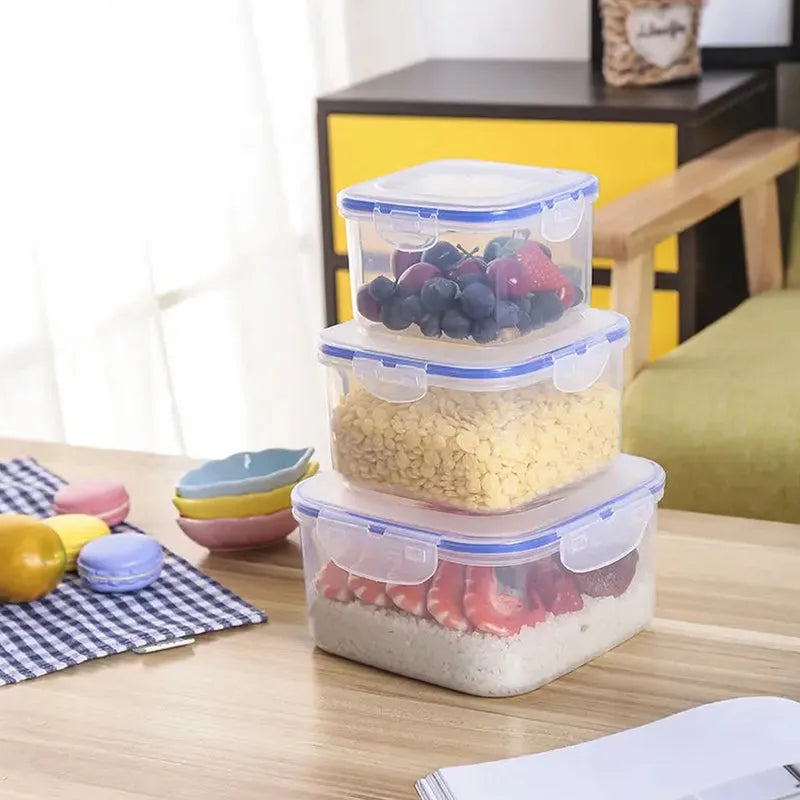 Best kitchen storage box (3 piece set) - food containers | 2025 | fast shipping