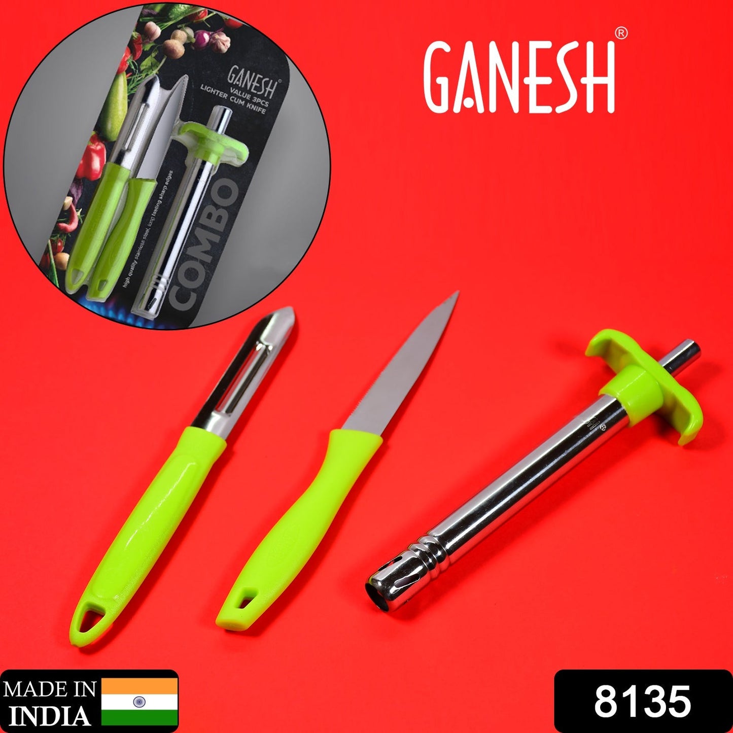Ganesh Divine 3-in-1 Utility Set