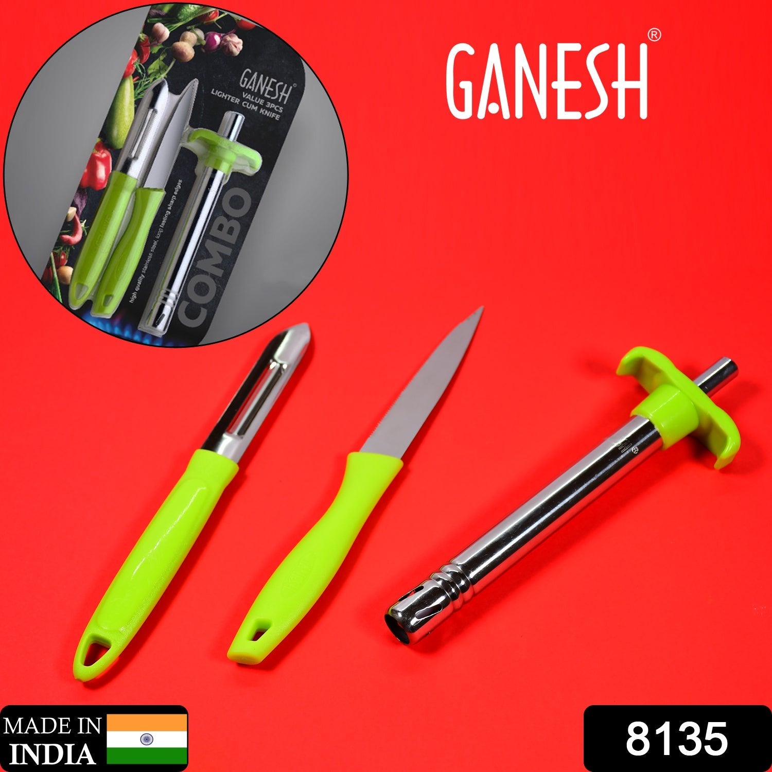 Ganesh Divine 3-in-1 Utility Set