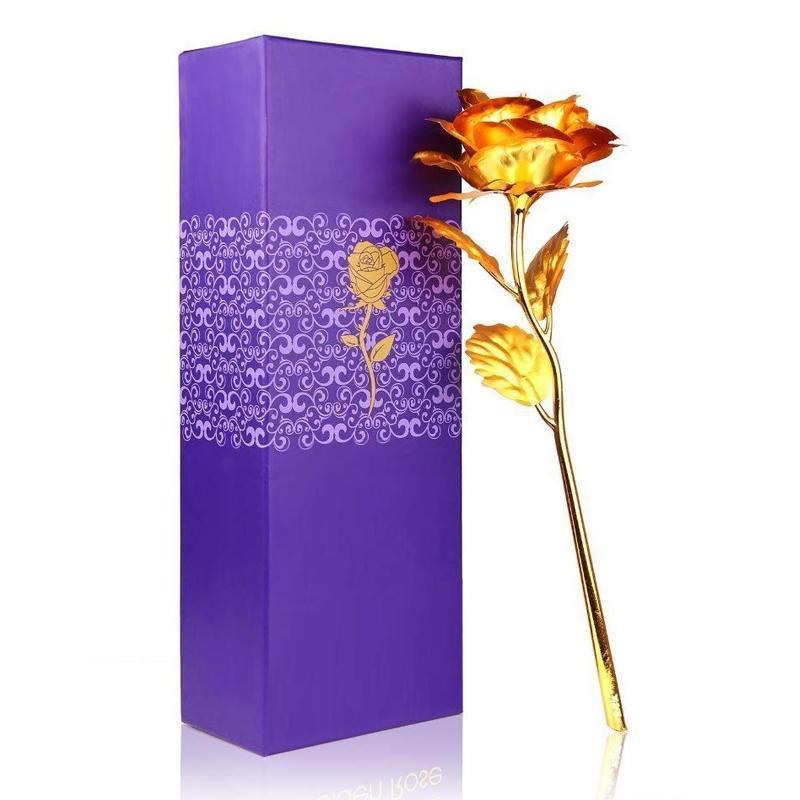 24K Gold Eternal Rose