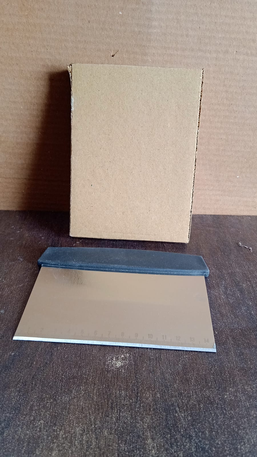 Dough Scraper & Cutter – Steel