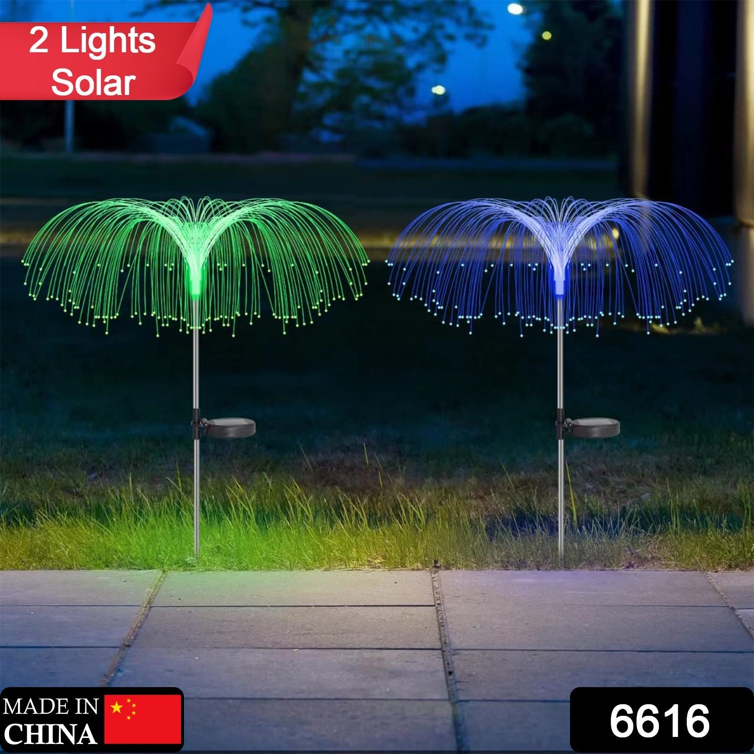 Solar Jellyfish Garden Lights