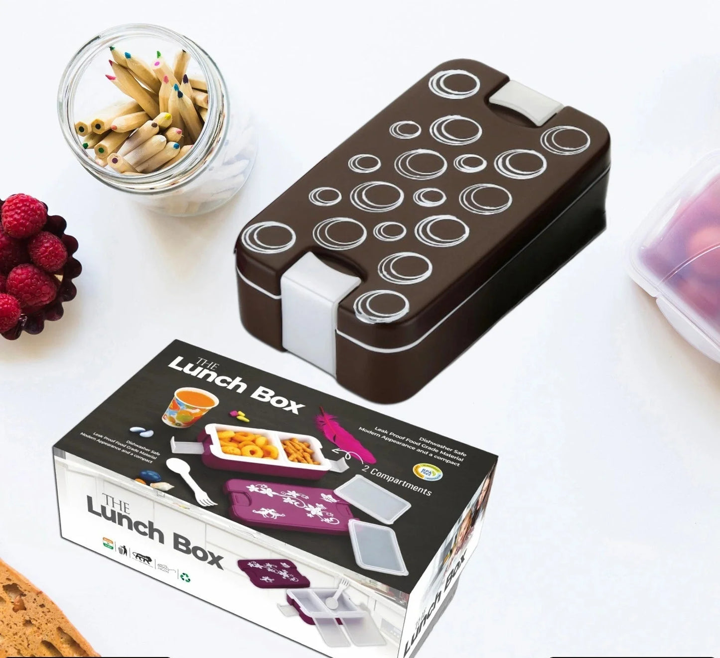 Best 2-compartment airtight lunch box - containers | 2025 | fast shipping