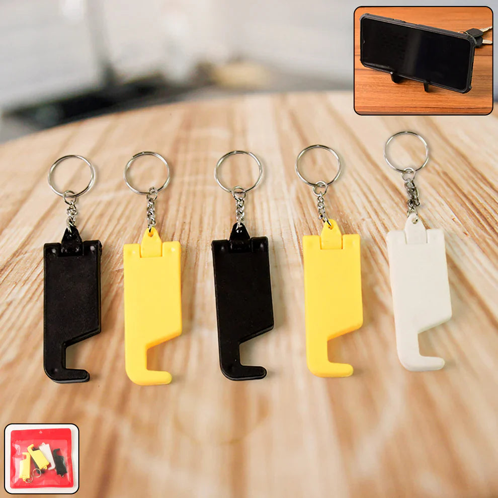 Best 2-in-1 keychain phone stand (5 pc) - mobile stands | 2025 | fast shipping