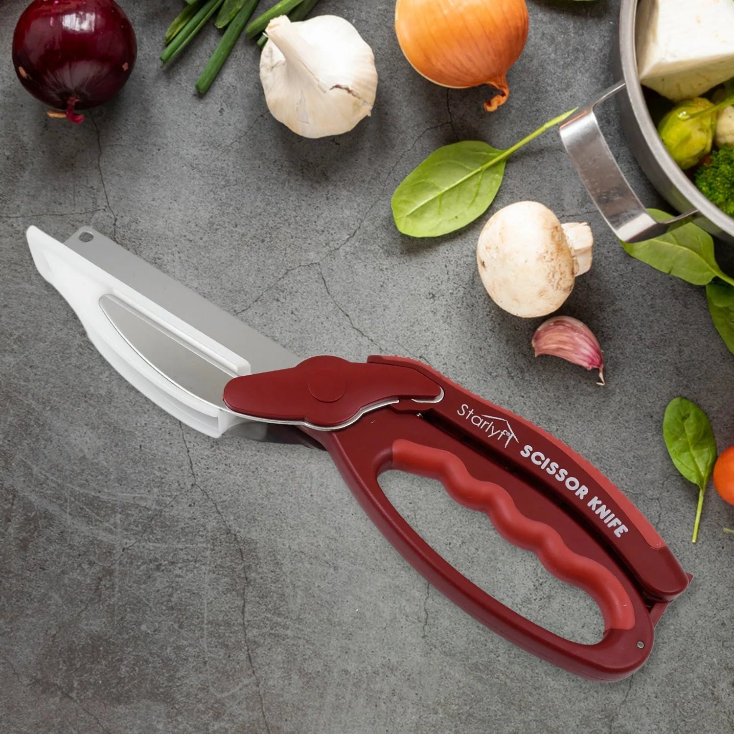 Best 2-in-1 kitchen cutter - shears | 2025 | fast shipping