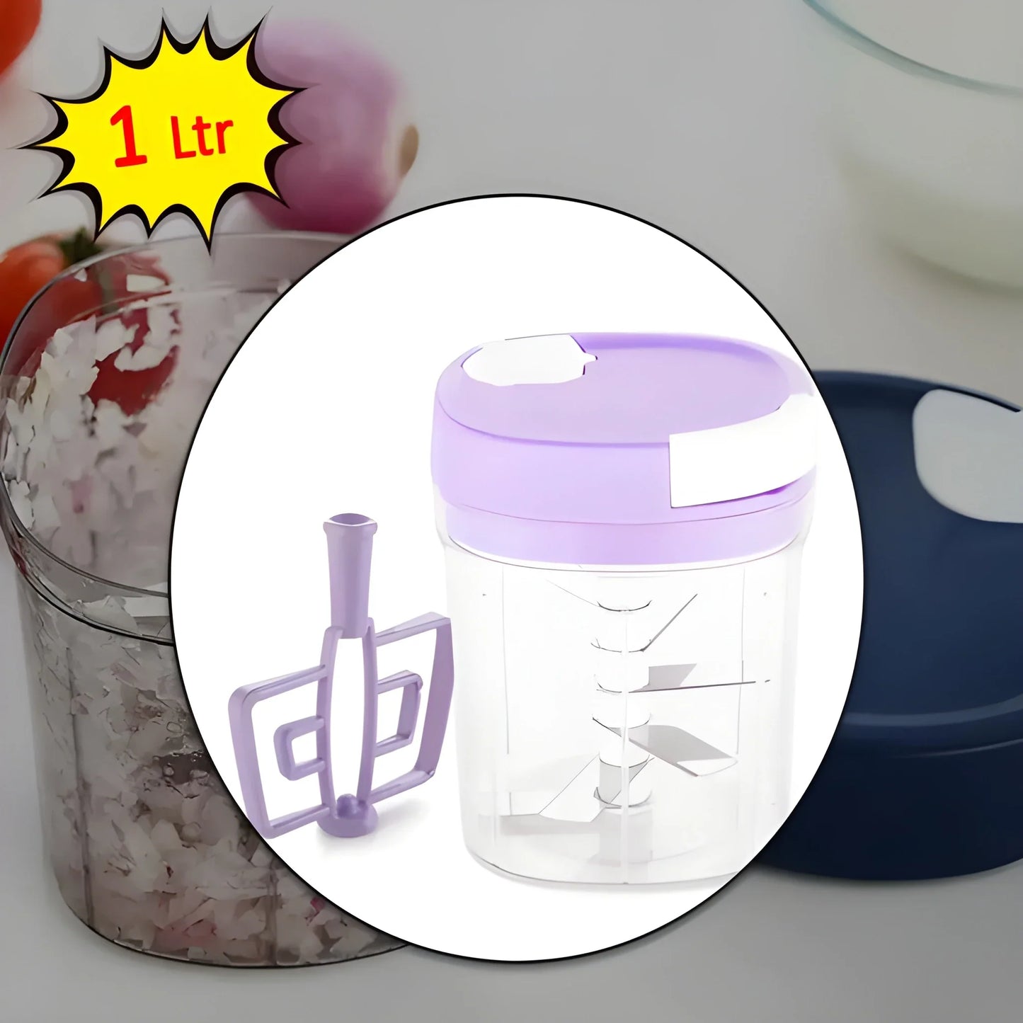 Best 2-in-1 manual food chopper - kitchen slicers | 2025 | fast shipping