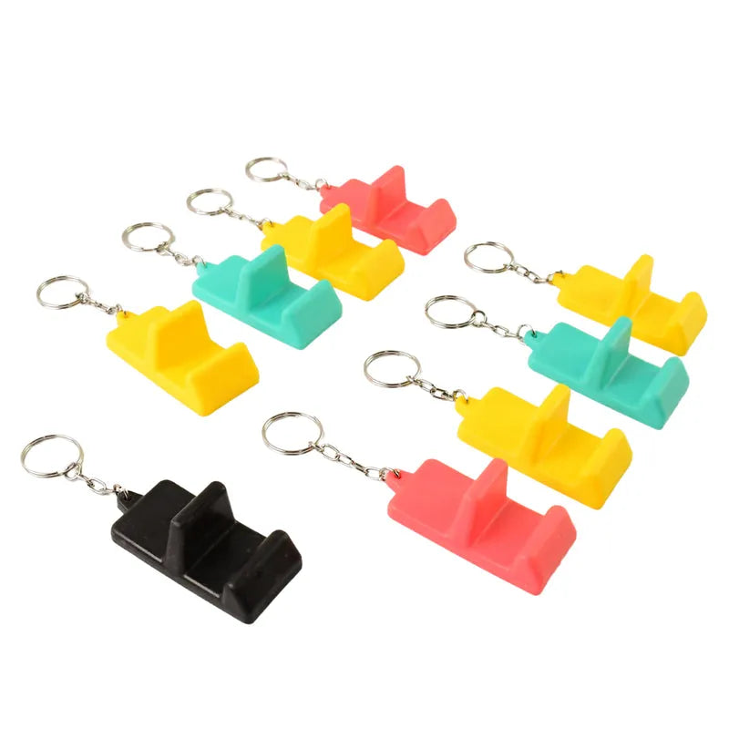 Best 2-in-1 mobile stand keychain (9 pcs) - phone stands | 2025 | fast shipping