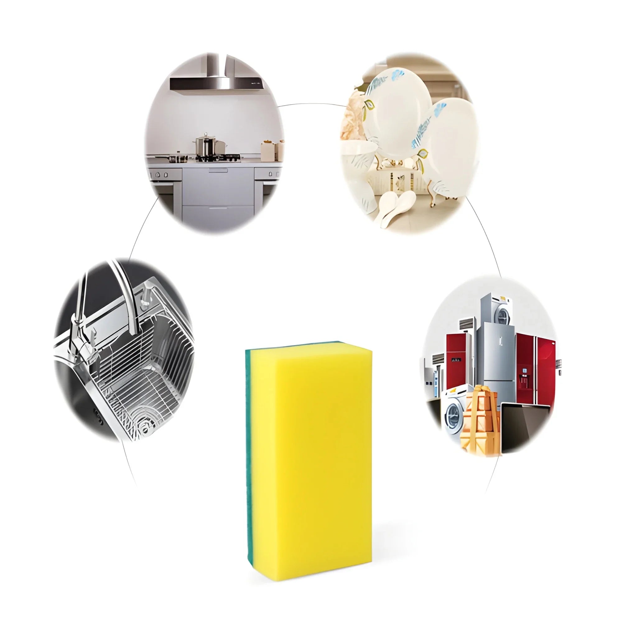 2-in-1 Odor-Resistant Scrubber - Kitchen Tool