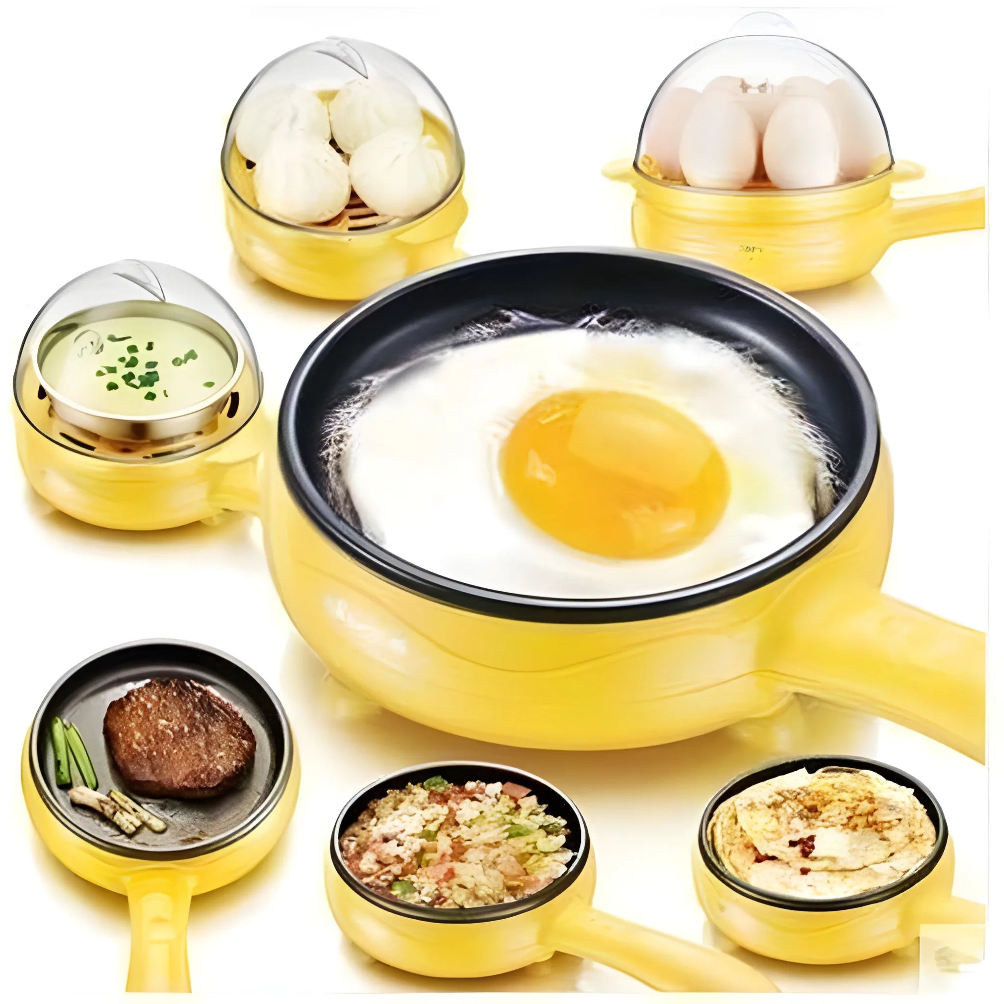 2-in-1 electric egg cooker