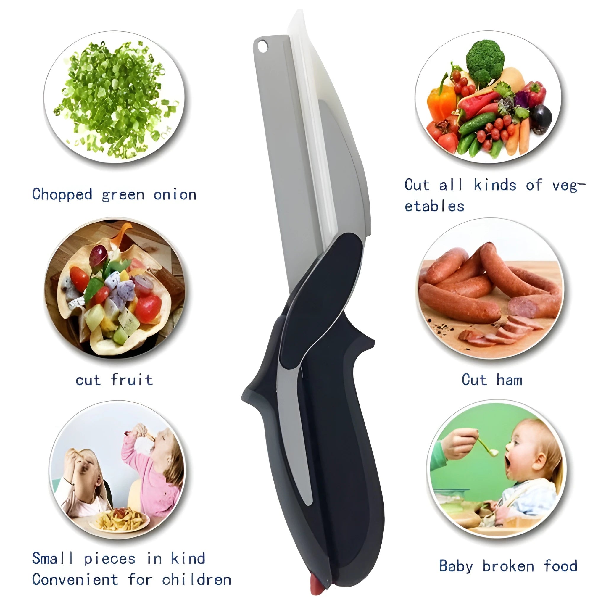 2-in-1 food chopper pro