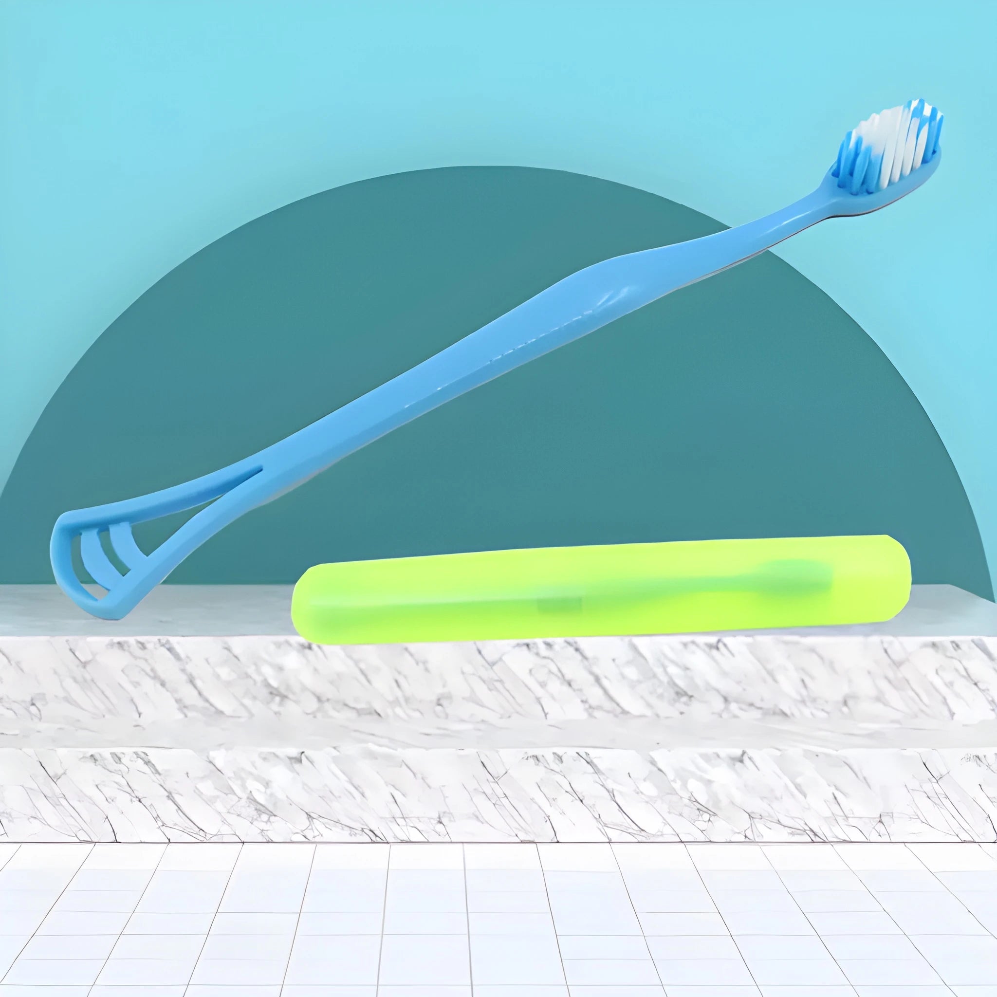 2-in-1 toothbrush with case