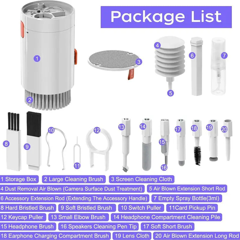 Best 20-in-1 cleaning kit - electronics cleaners | 2025 | fast shipping