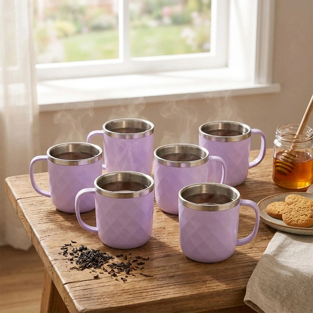 Apex Silika 6-Pc Tea Cup Set